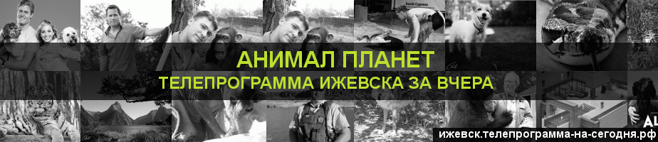 Телепрограмма за вчера канала Анимал Планет, Ижевск